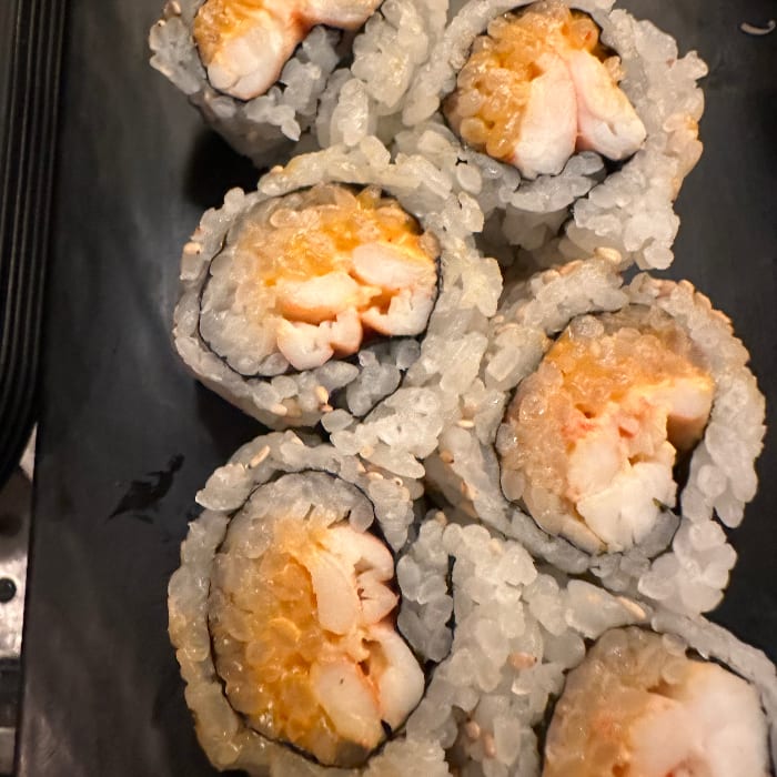 Spicy Shrimp Roll.