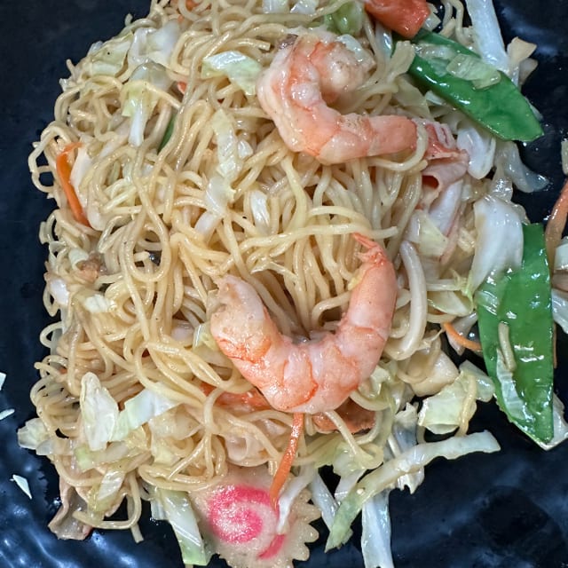 Seafood Yaki Udon.