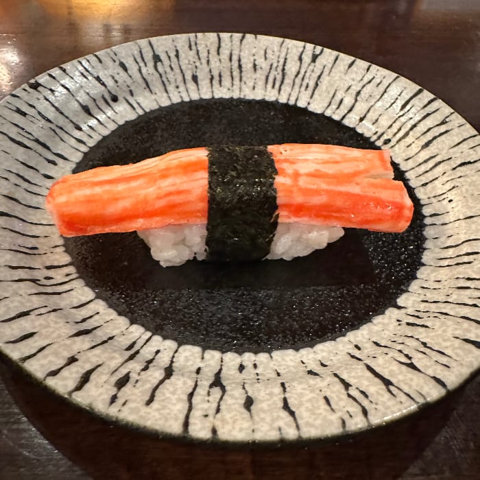 Crabstick Sushi.