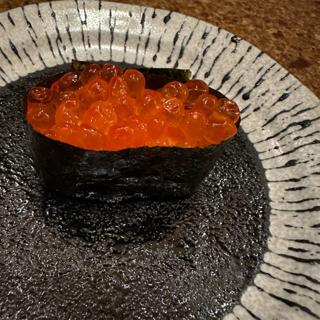 Salmon Roe Sushi.