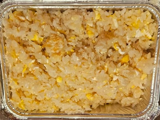 Egg fried rice.