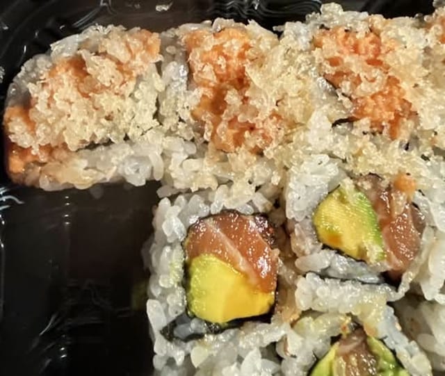 Spicy Tuna and Crunch Roll.